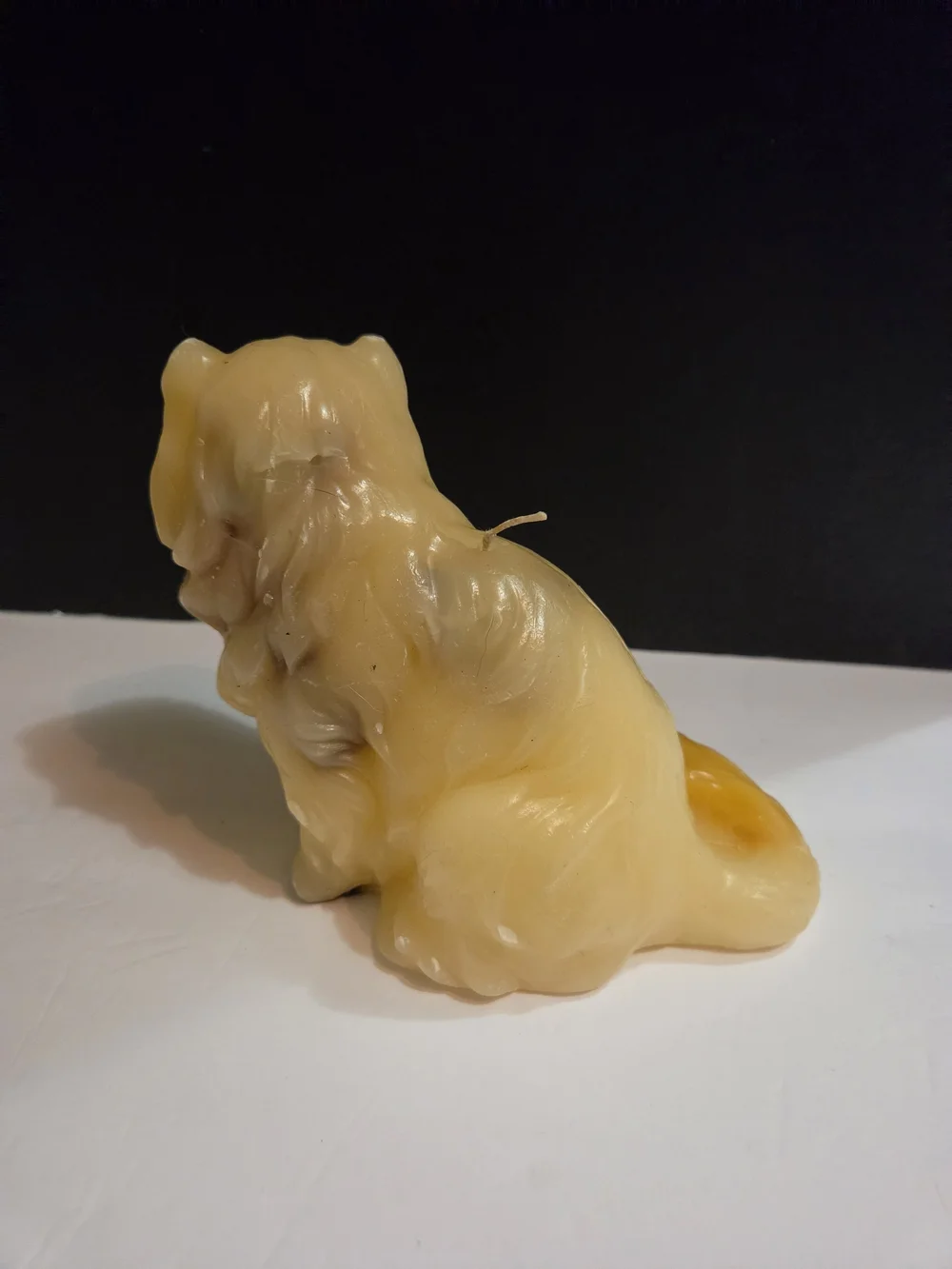 Cat Figure Candle Wax Single Wick Feline Retro Home Decor